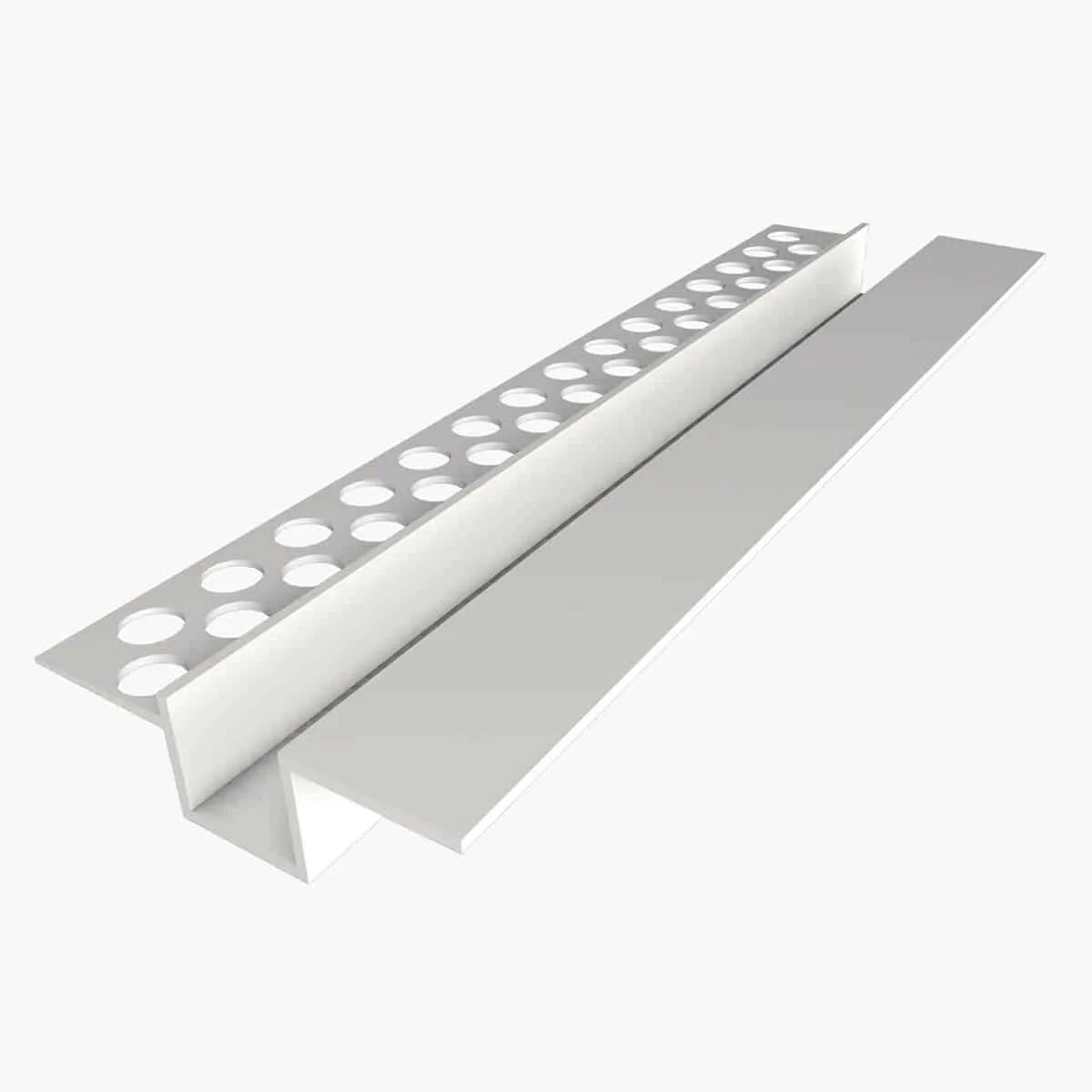 tempolistel-b110-profile-transition-faux-plafond.webp TEMPOLISTEL® B110 Overgangsprofil for undertak med gipsplate og demonterbar - Bilde 1