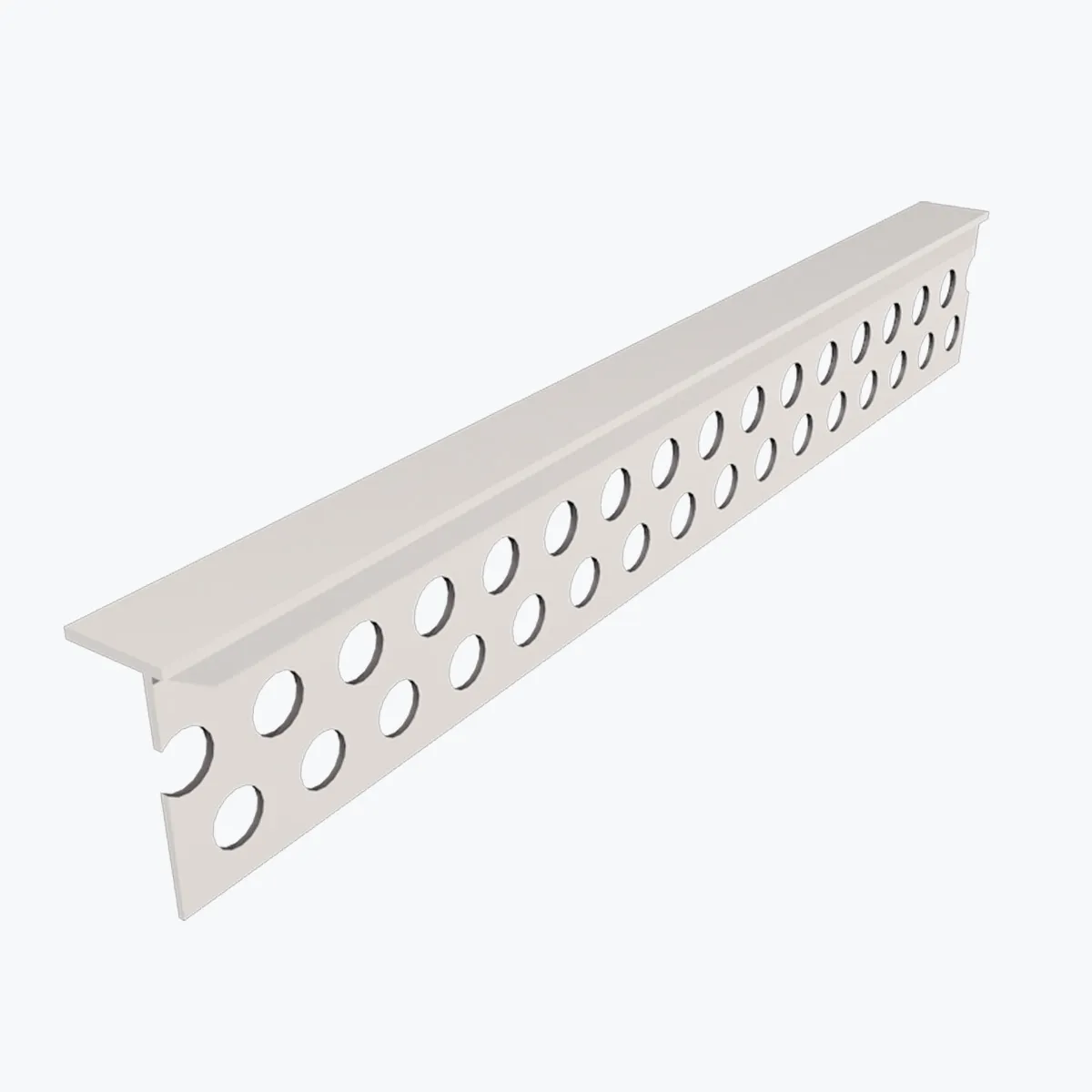 profile-arret-cloison-b117-tempolistel.webp TEMPOLISTEL® B117 Avslutningsprofil for skillevegg - Bilde 1