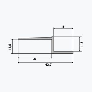 TEMPOLISTEL® A101 Hullfugeprofil - Bilde 2