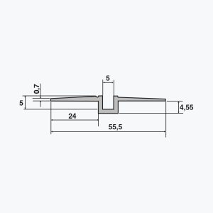 TEMPOLISTEL® A104 Hullfugeprofil - Bilde 2