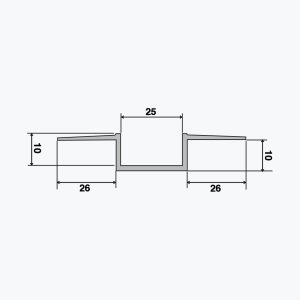 TEMPOLISTEL® A106 Hullfugeprofil - Bilde 2