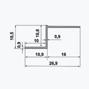 TEMPOLISTEL® A132 Hullfugeprofil - Bilde 2