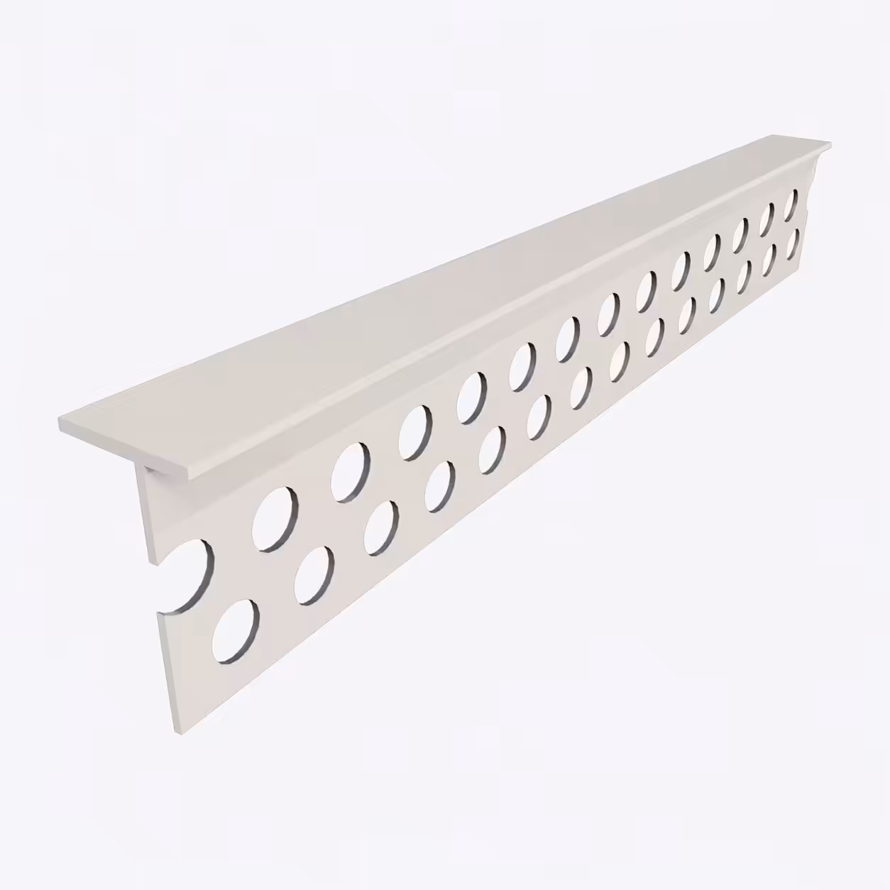 tempolistel_B119 TEMPOLISTEL® B119 Avslutningsprofil for gipsvegg BA15 - Bilde 1